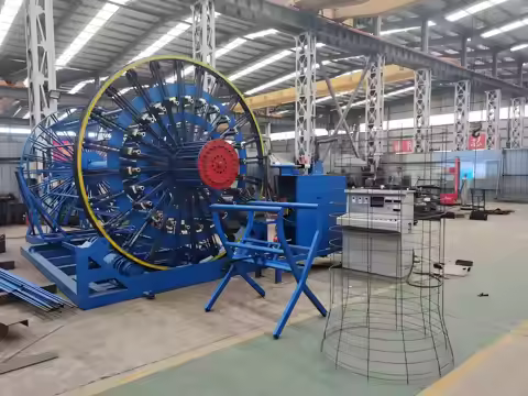 High Efficiency CNC Concrete Pipe Cage Welding
