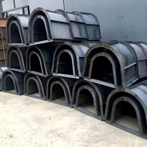 Industrial Scalable Steel Waterway Concrete Pipe Mold