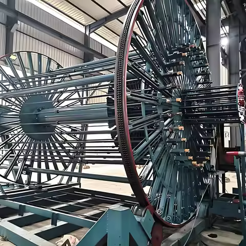 Automatic Steel Reinforcement Cage Welding Machine for