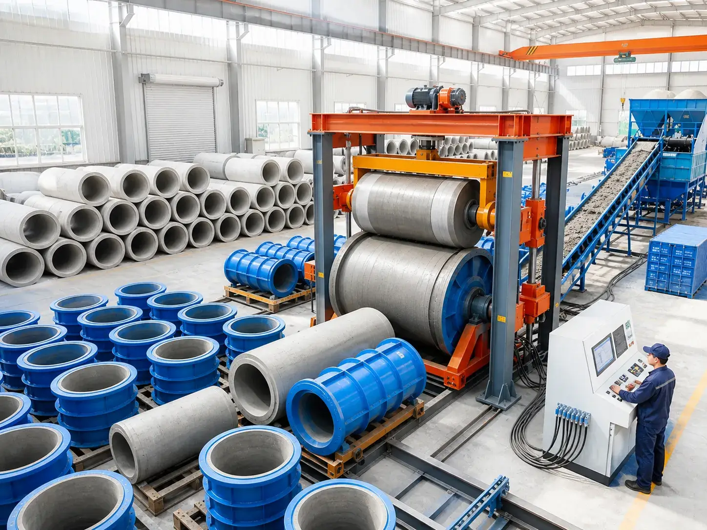 Factory background